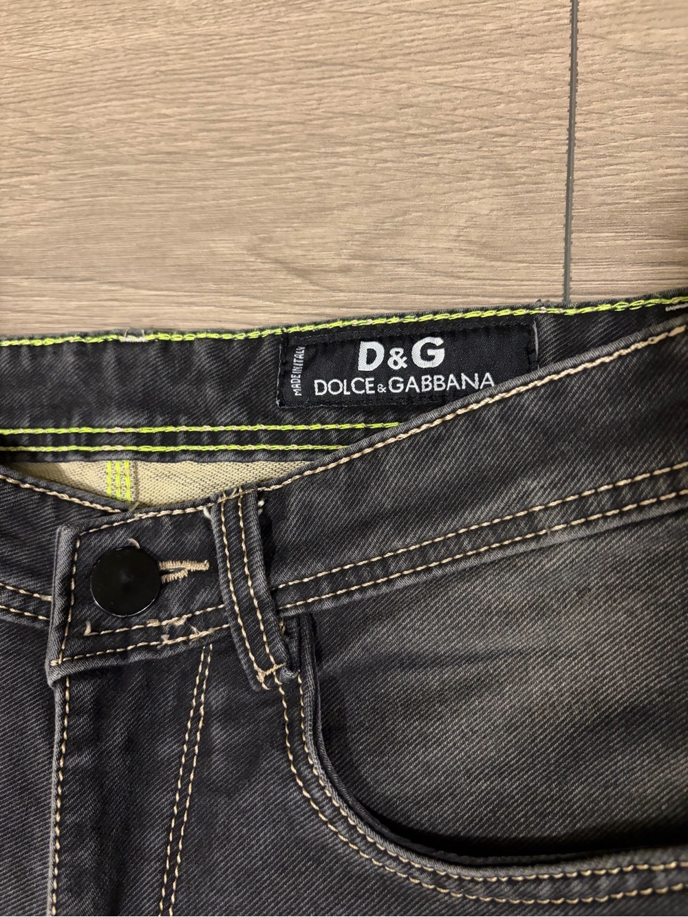 Dolce & Gabbana Black Washed Skinny Jeans